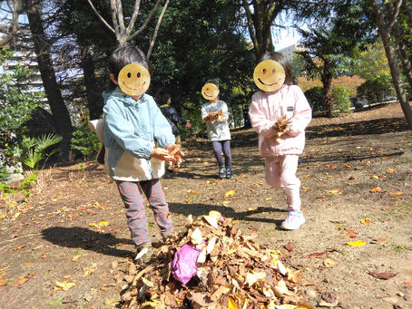 2025年10月 焼き芋ごっこパーティーをしました