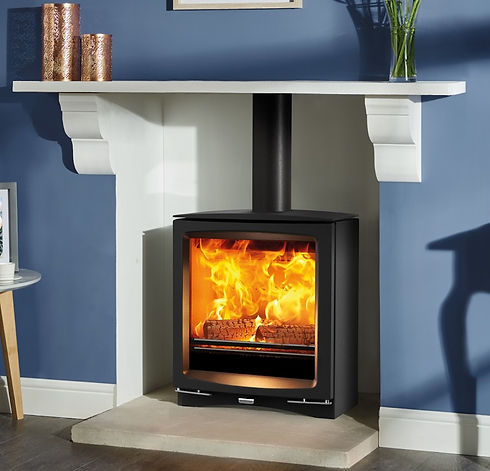 Vogue Medium Slimline multi-fuel stove