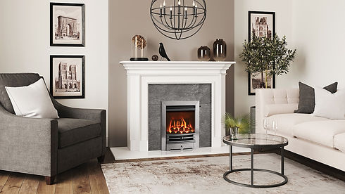 Logic HE coal-effect and Highlight Polished Chartwell front.