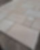 Block paved patio