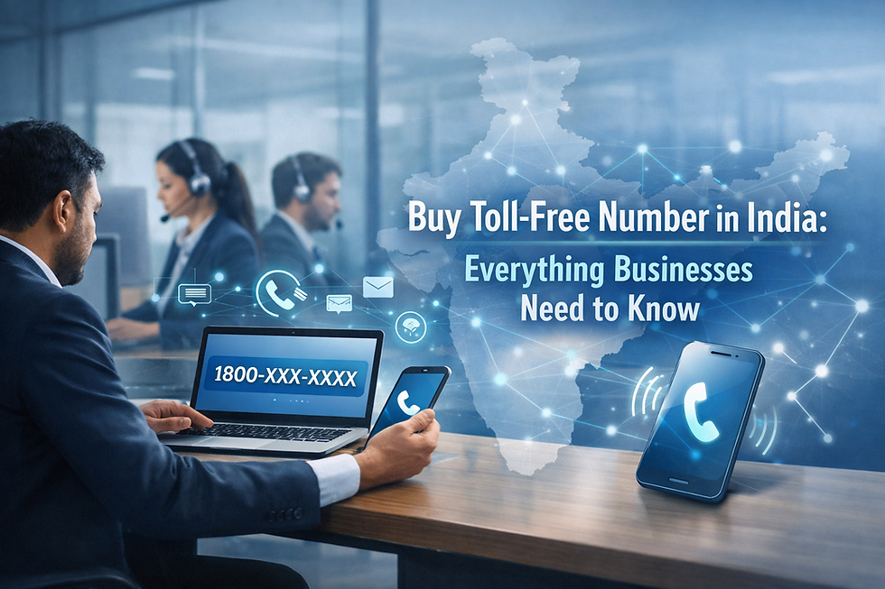  buy toll-free number in India