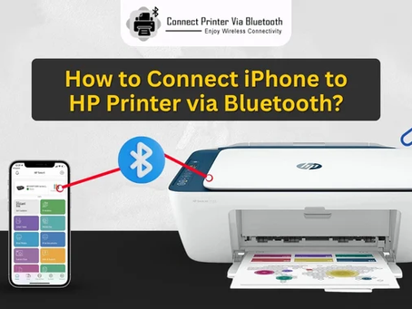 How to Connect iPhone to HP Printer via Bluetooth? (Tutorial Steps)