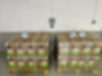 Pallets of Precision Purified Chemicals Down Packed to Pails and Ready for Air Freight Shipment