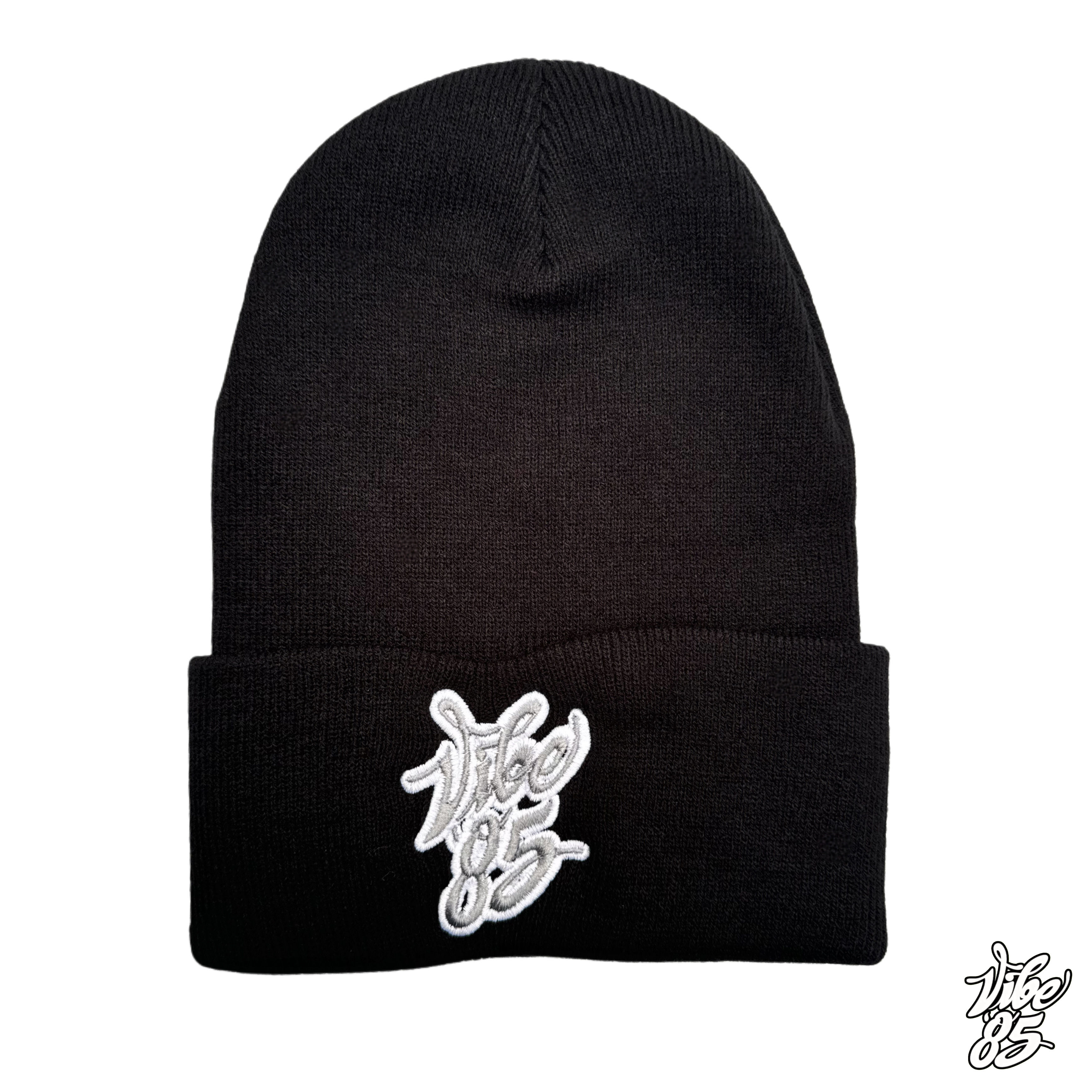 Vibe85 Beanie (Gray Logo)