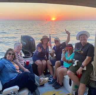 Sandbar/Island hopping machine. This 27" Carolina Skiff is USCG inspected vessel and carries up to 12 passengers! Come explore Oak Island NC, Southport NC, and Bald Head Island NC. Your adventure awaits!
Boat Tour
Sunset Cruise
Dolphins
Family Fun
Sanddollars