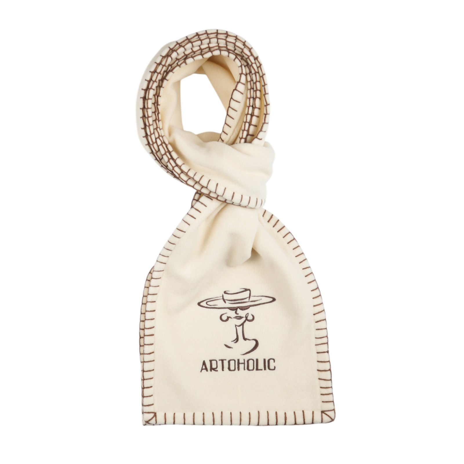 Artoholics Vanilla Dream Brown Scarf