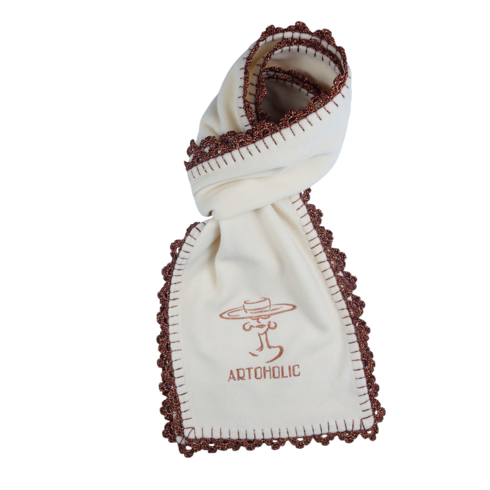 Artoholics Vanilla Dream Copper Daisy Scarf