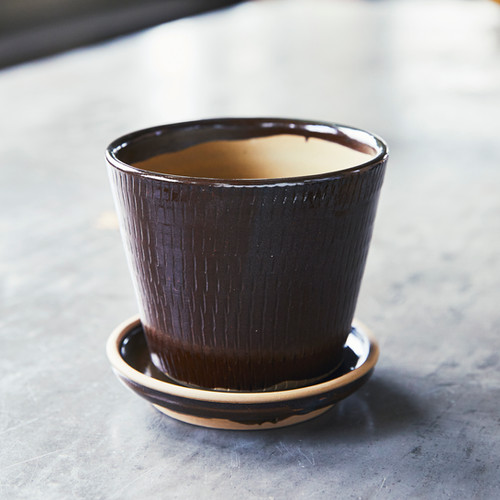 小鹿田焼のレモンF4