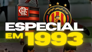 O amistosos entre Flamengo x Espérance em 1993