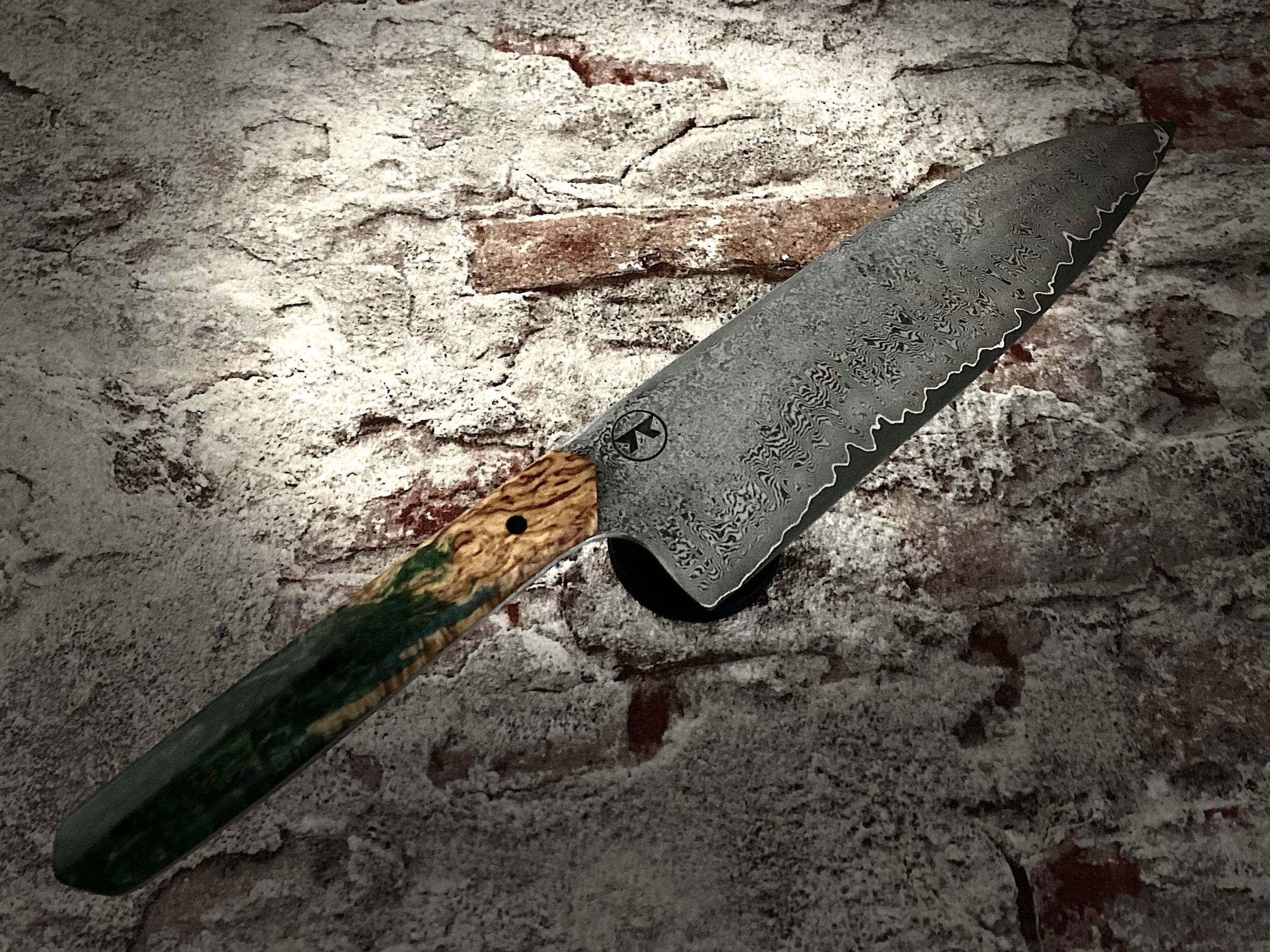 Santoku, kitchenknife, kitchenknives, Apexultra, handcrafted