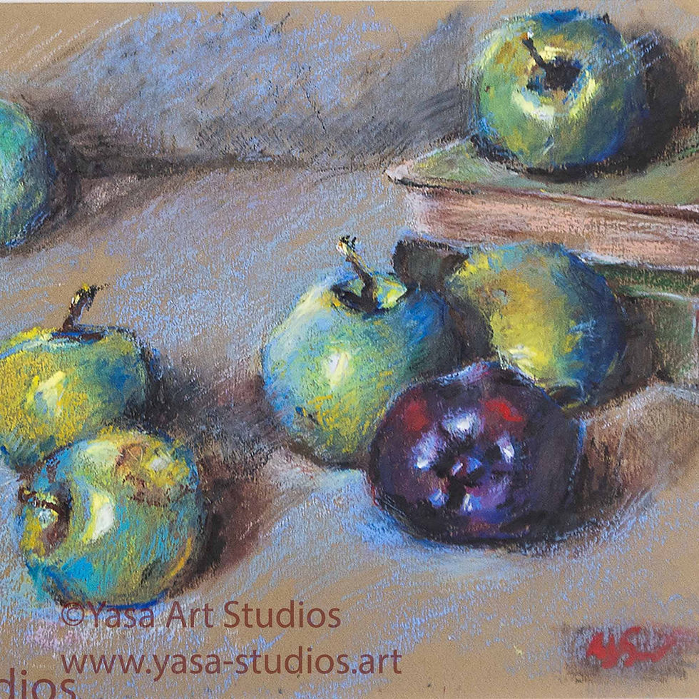 Apples drawing