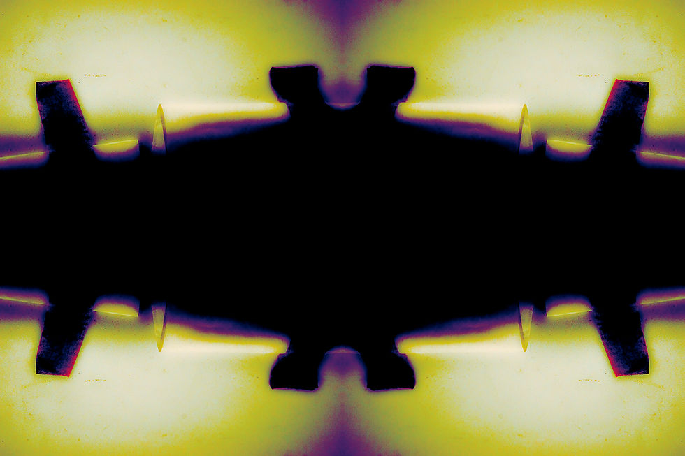 Miniatura: Black & Yellow Abstract