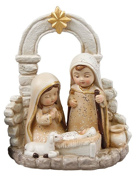Resin Children's Nativity Set - 5 inch