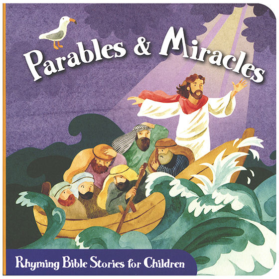 Rhyming Bible Stories for children - Parables & Miracles Board Book