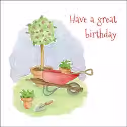Have A Great Birthday Greetings Card