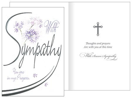 Sympathy Greetings Card