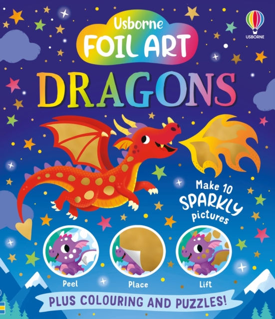 Foil Art - Dragons (Usborne)