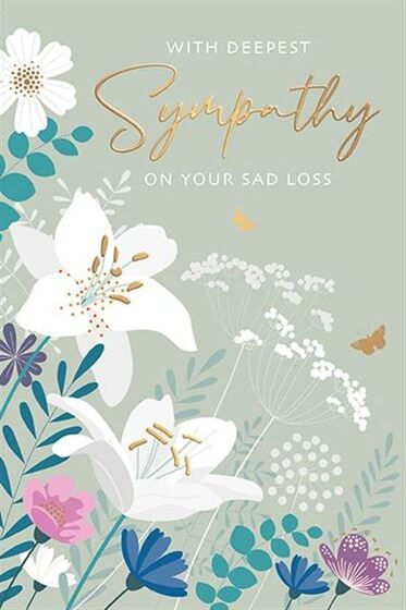 Sympathy Greetings Card