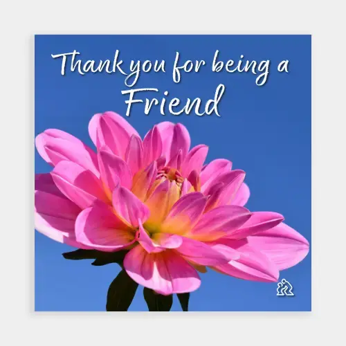 Thank You For Being A Friend
