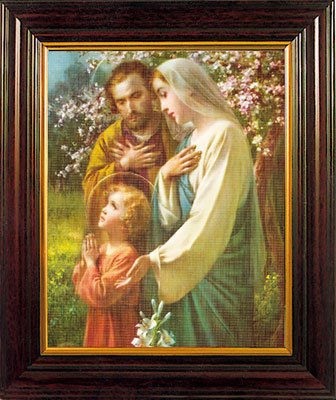 Framed Picture Holy Family