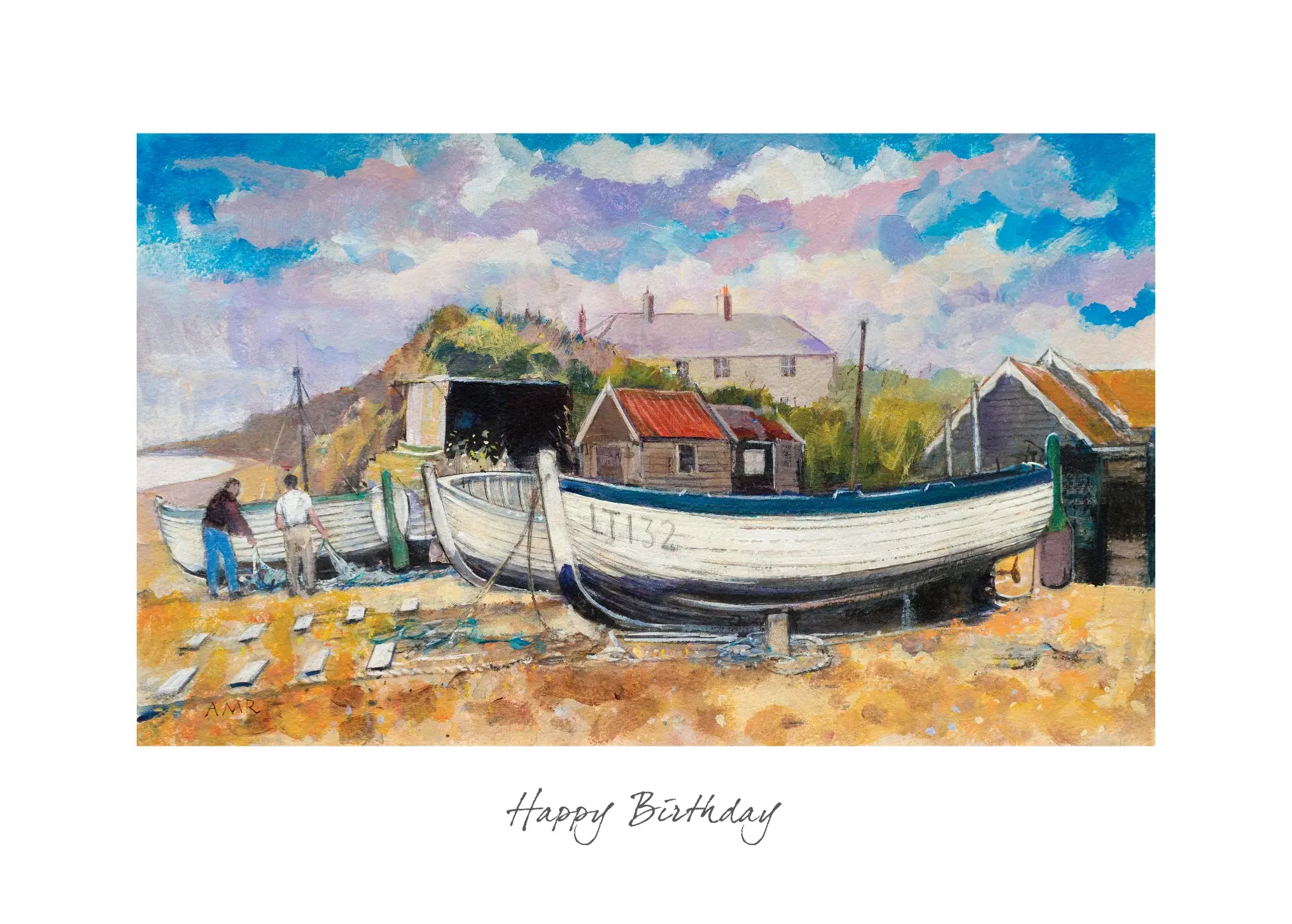 Happy Birthday Greetings Card