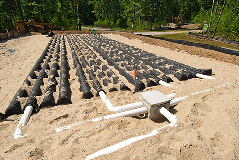 Complex septic system for septic field