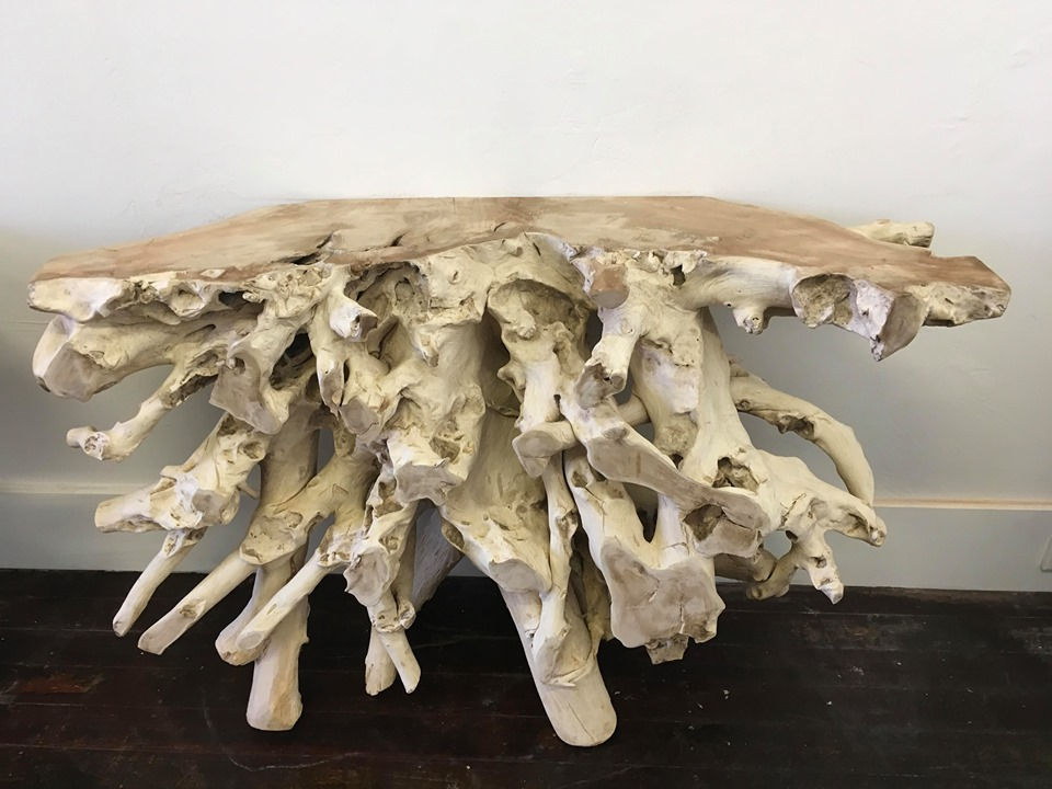 Thumbnail: Freeform Teak Root Table