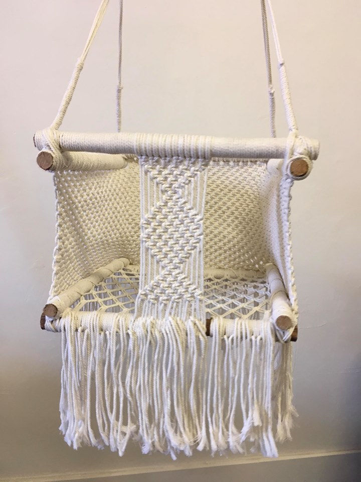 Thumbnail: Macrame Baby Chair