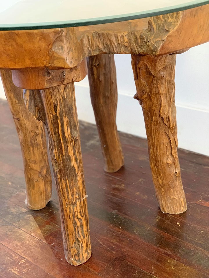 Thumbnail: Natural Teak Root Table