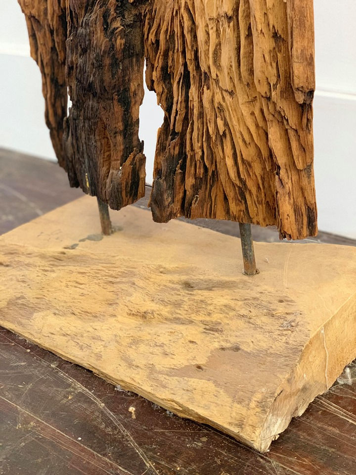 Thumbnail: Natural Teak Sculpture