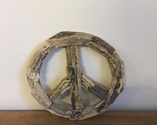 Driftwood Peace Sign | Rococo Emporium