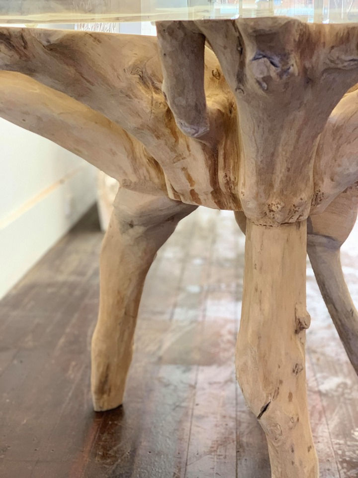 Thumbnail: Natural Teak Root Table