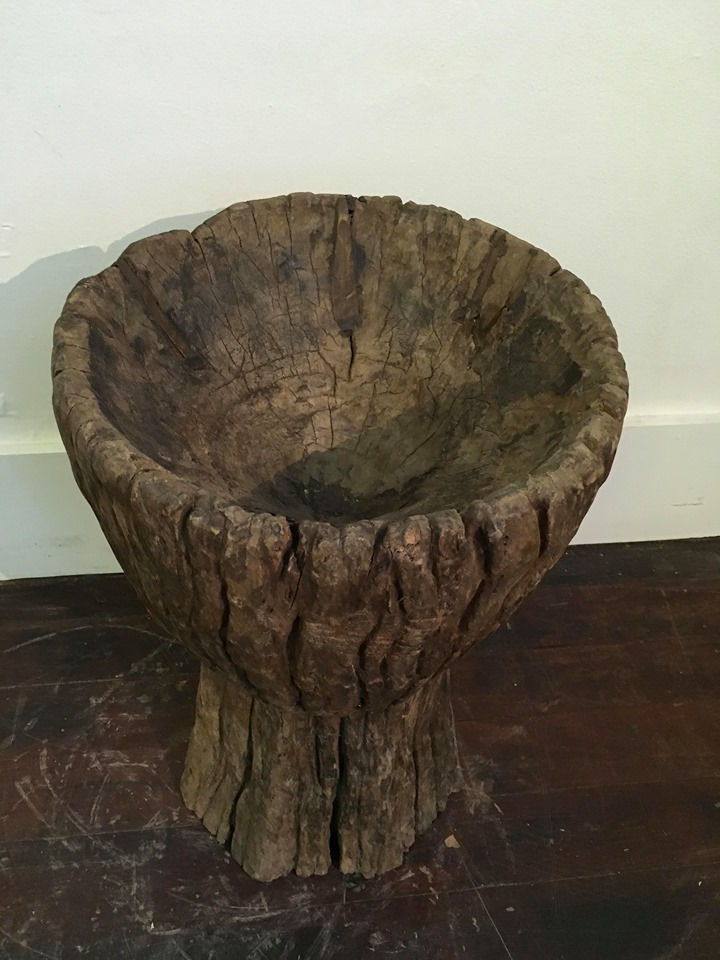 Thumbnail: Antique Rice Pounder