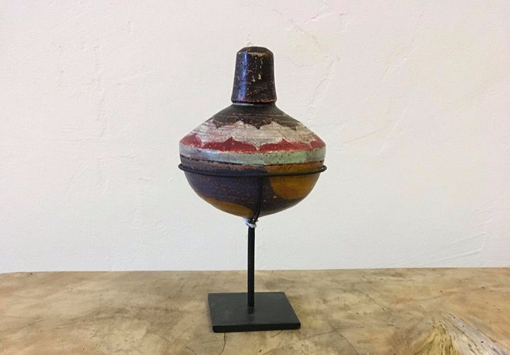 Thumbnail: Antique Spinning Top on Stand