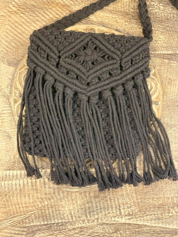 Thumbnail: Macrame Tassel Bag