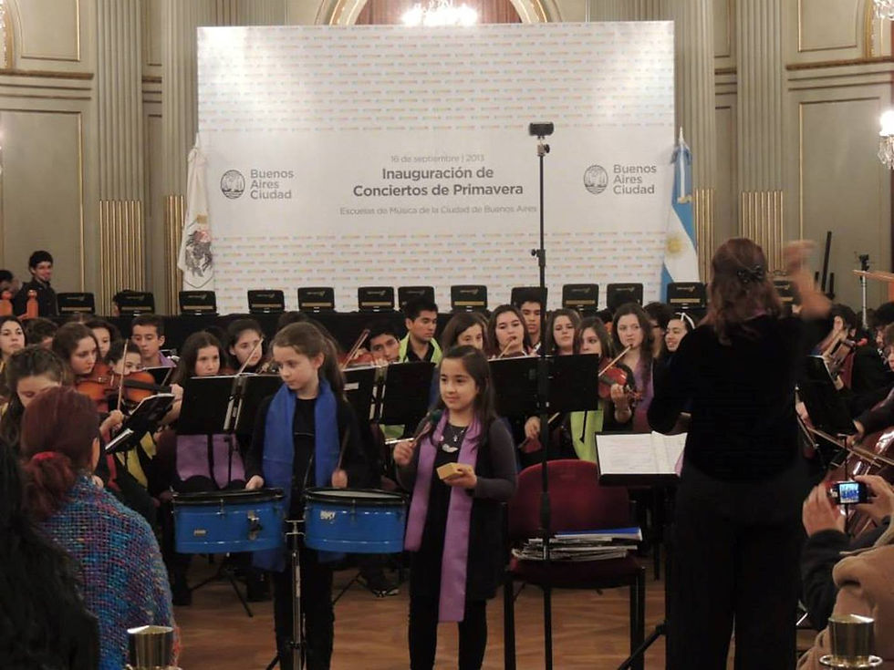 Inauguracion de Conciertos de Primavera