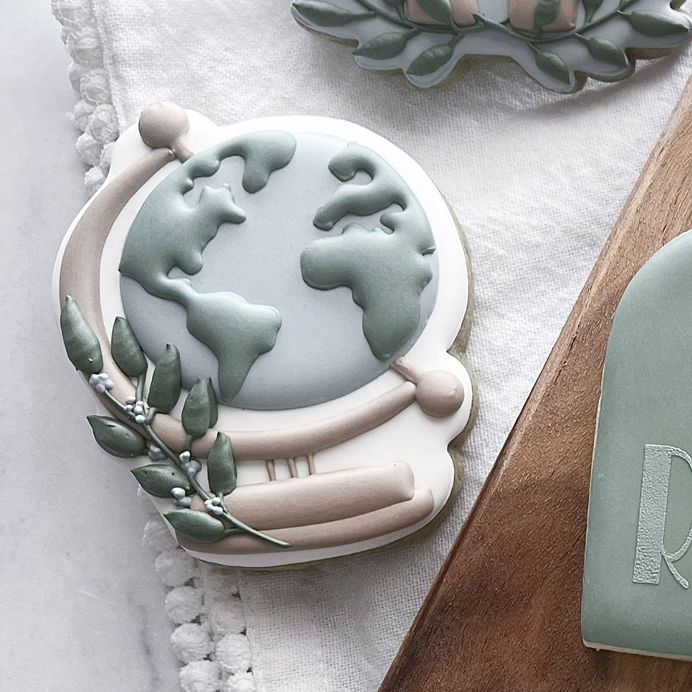 Globe with Greenery (Medium) Digital STL file