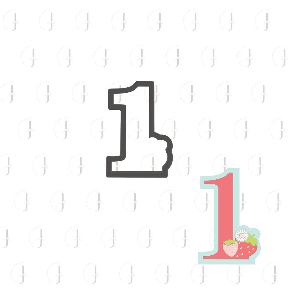 Thumbnail: Strawberry No. 1 Digital STL File