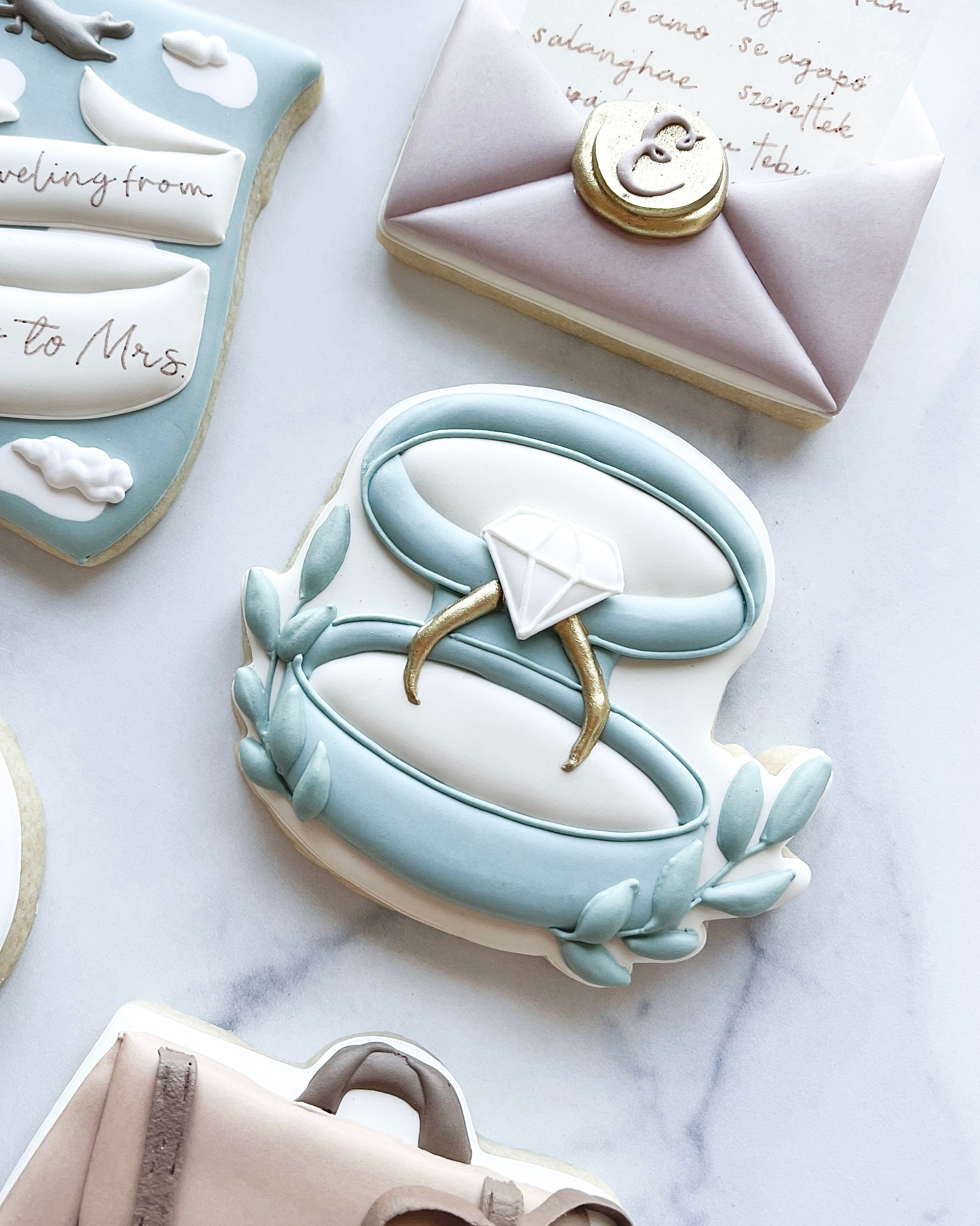 Vintage Ring Box with Greenery Digital STL file