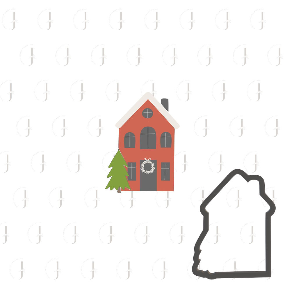 Christmas Cottage Digital STL File