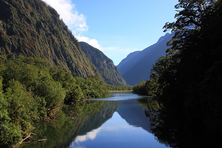 Mountain River View