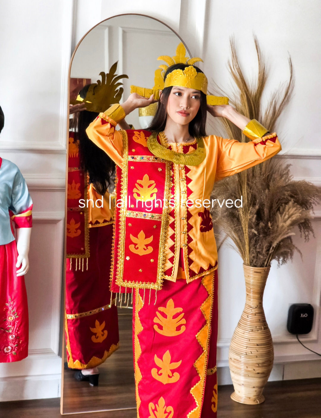 Baju Adat Premium - Nias Selatan Wanita Saja (Set)