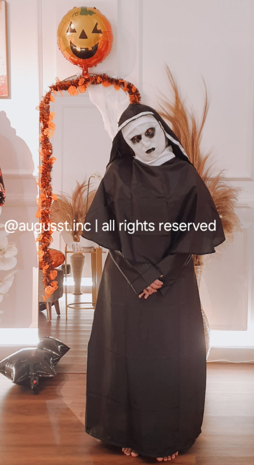 Kostum Halloween Valak The Nun