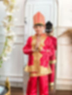 Thumbnail: Baju Adat Anak Premium - Minang Padang Satin Lk [ usia 5 - 8th ]