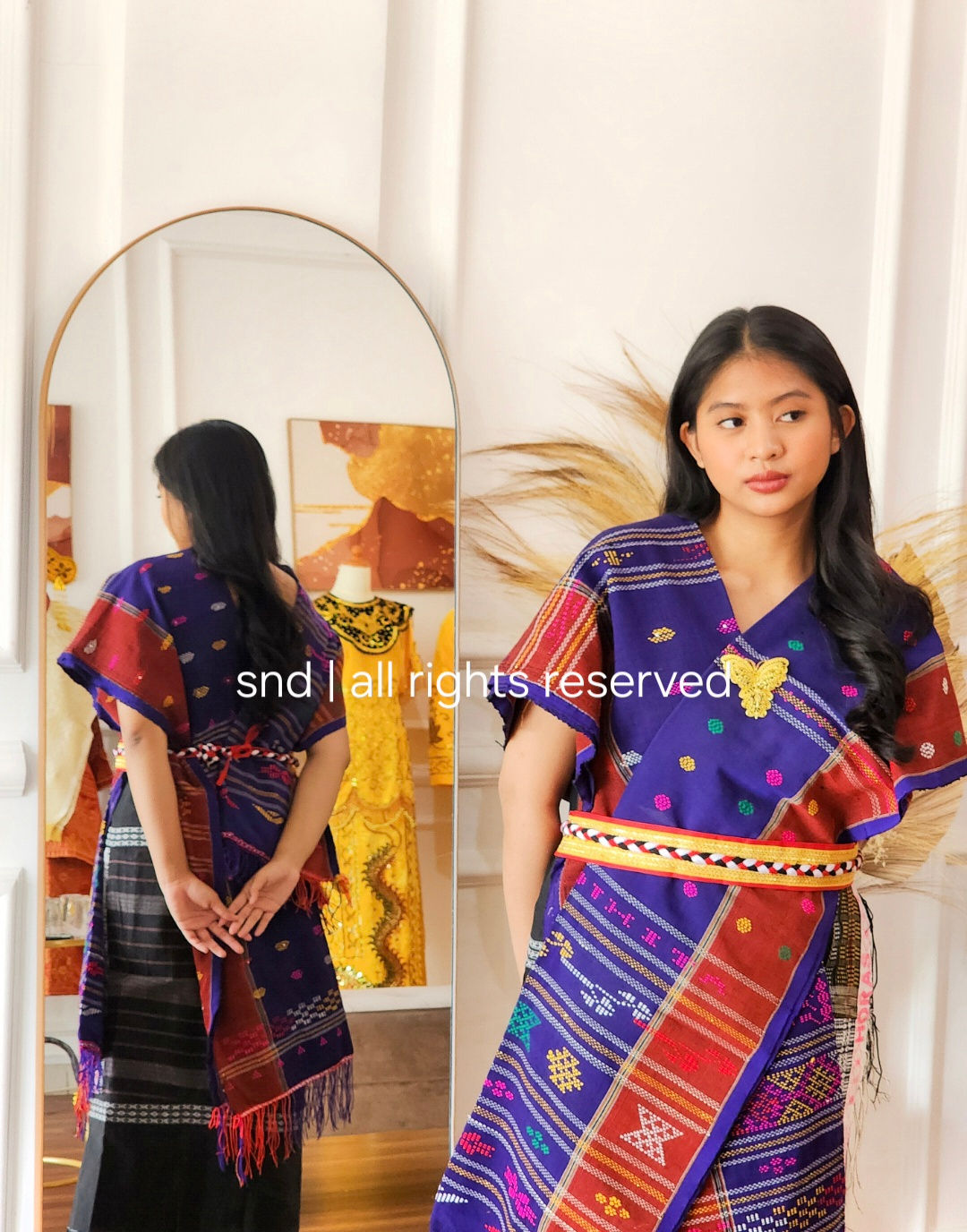 Baju Adat Premium - Batak Toba Sumatra Utara Wanita Saja (Set)
