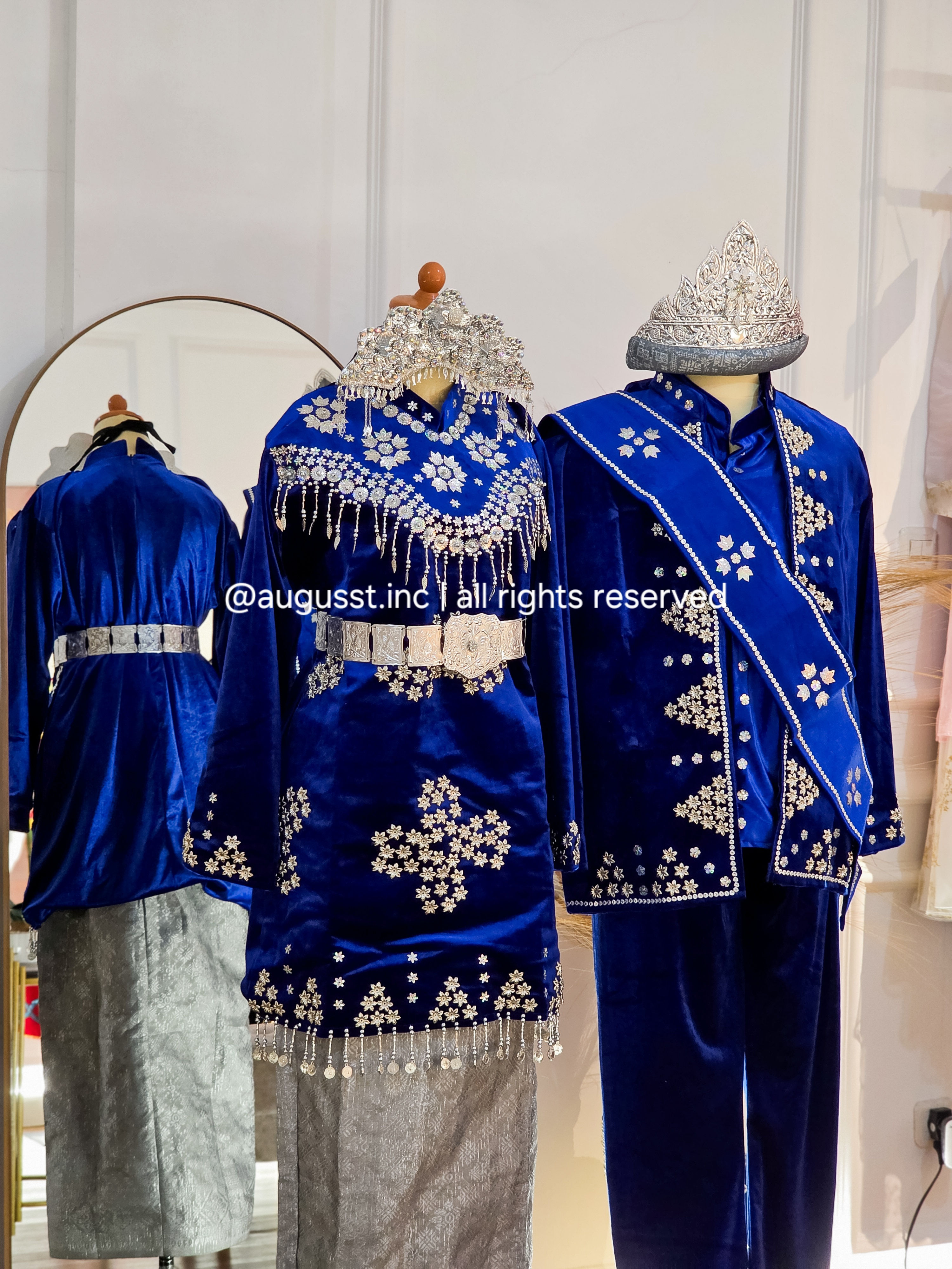 Baju Adat Premium - Bangka Belitung Sepasang (set)