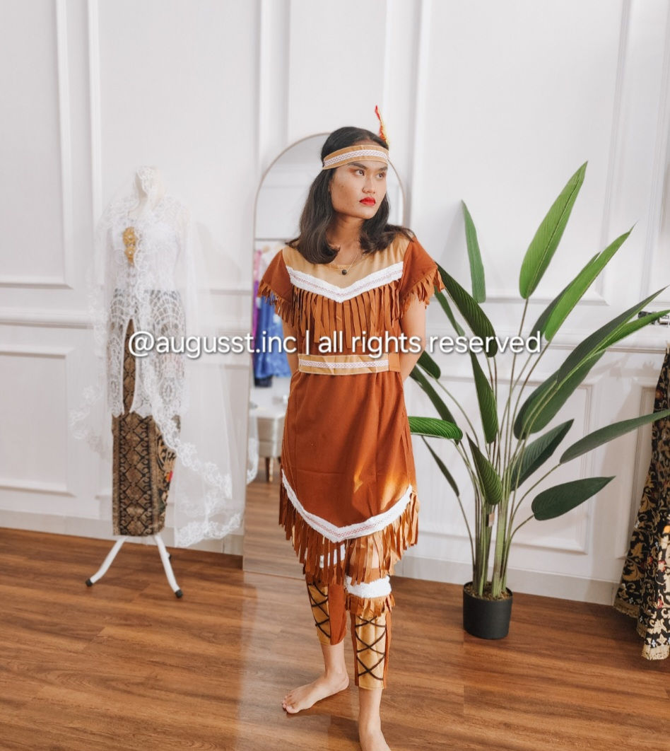 Kostum Halloween - Disney Pocahontas set