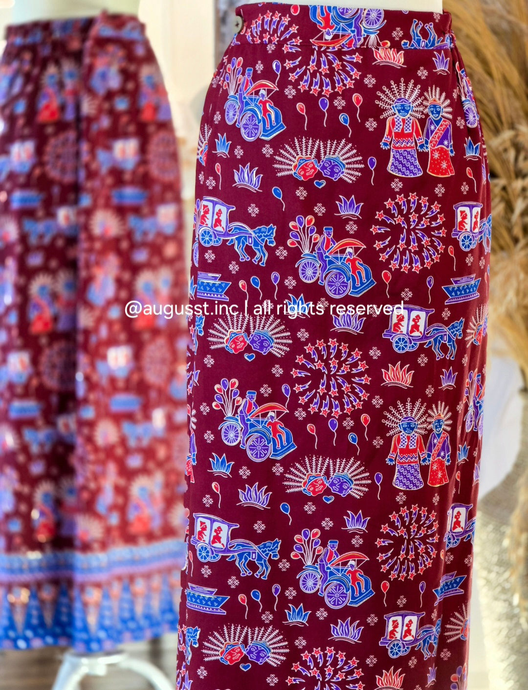 Kain Betawi Jadi - Rok Abang None 02 (Pasangan Kebaya Set)