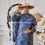 Thumbnail: Kostum Internasional - Ao Dai Vietnam Classic Blue Men set