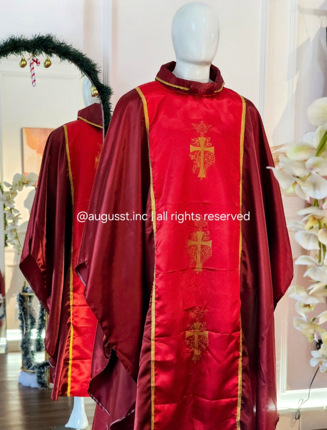 Kostum Natal - Jubah Kasula / Chasuble